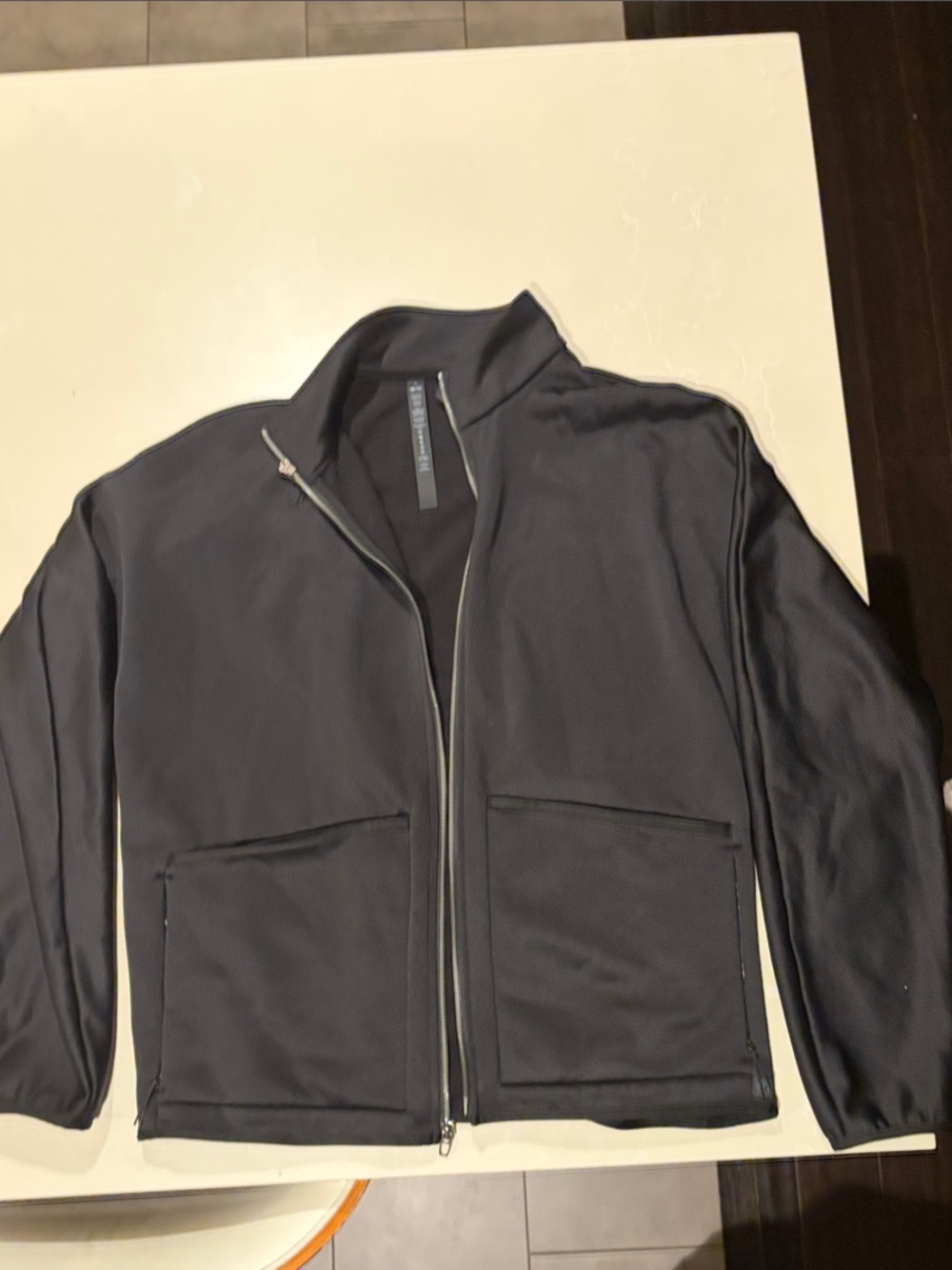 lululemon athletica Men's Black Lightweight Zip Jacket